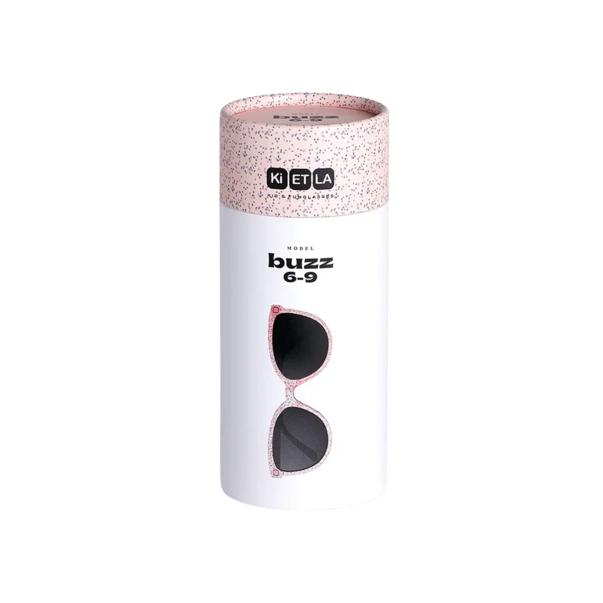 Kietla Buzz Güneş Gözlüğü 6-9 Yaş Pink Glitter