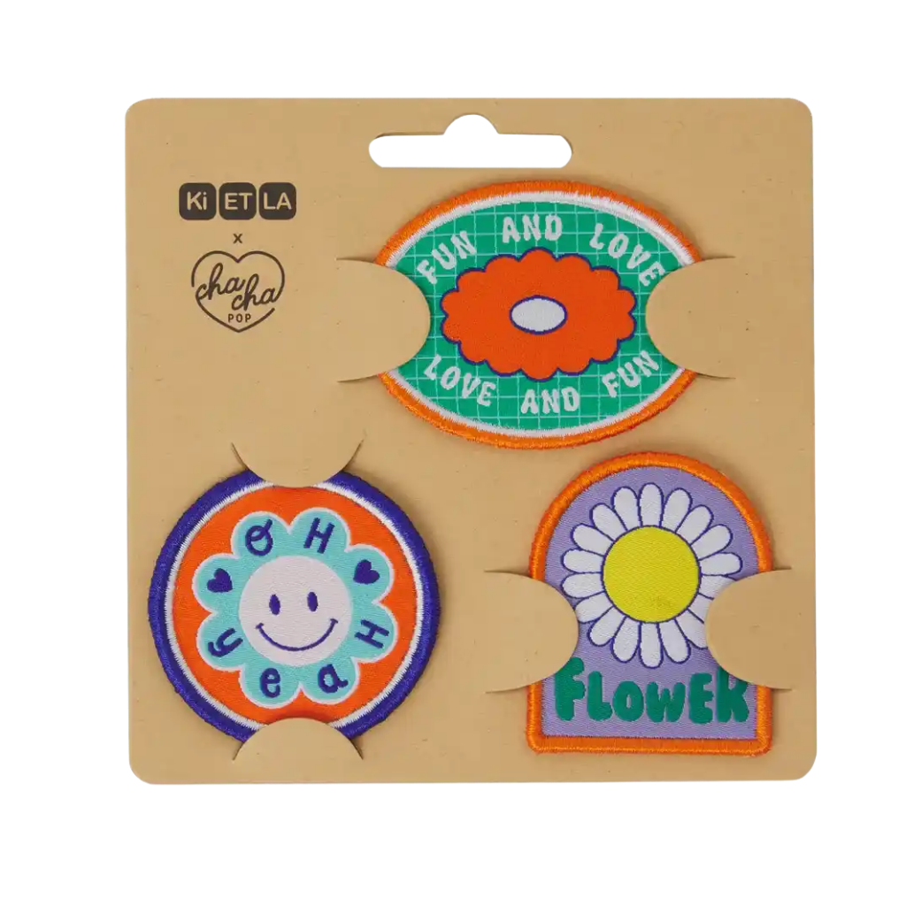Kietla Cırt Cırtlı Patch Seti Flower