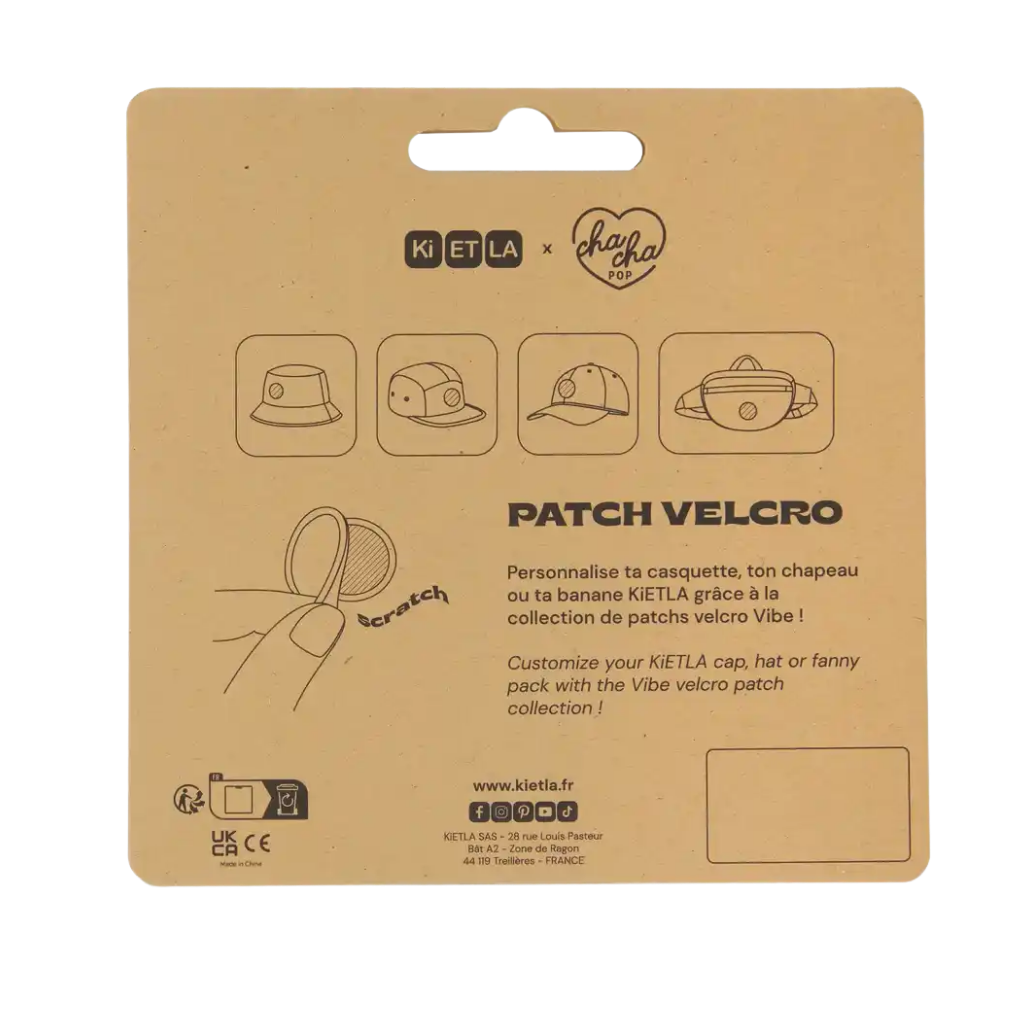 Kietla Cırt Cırtlı Patch Seti Typo
