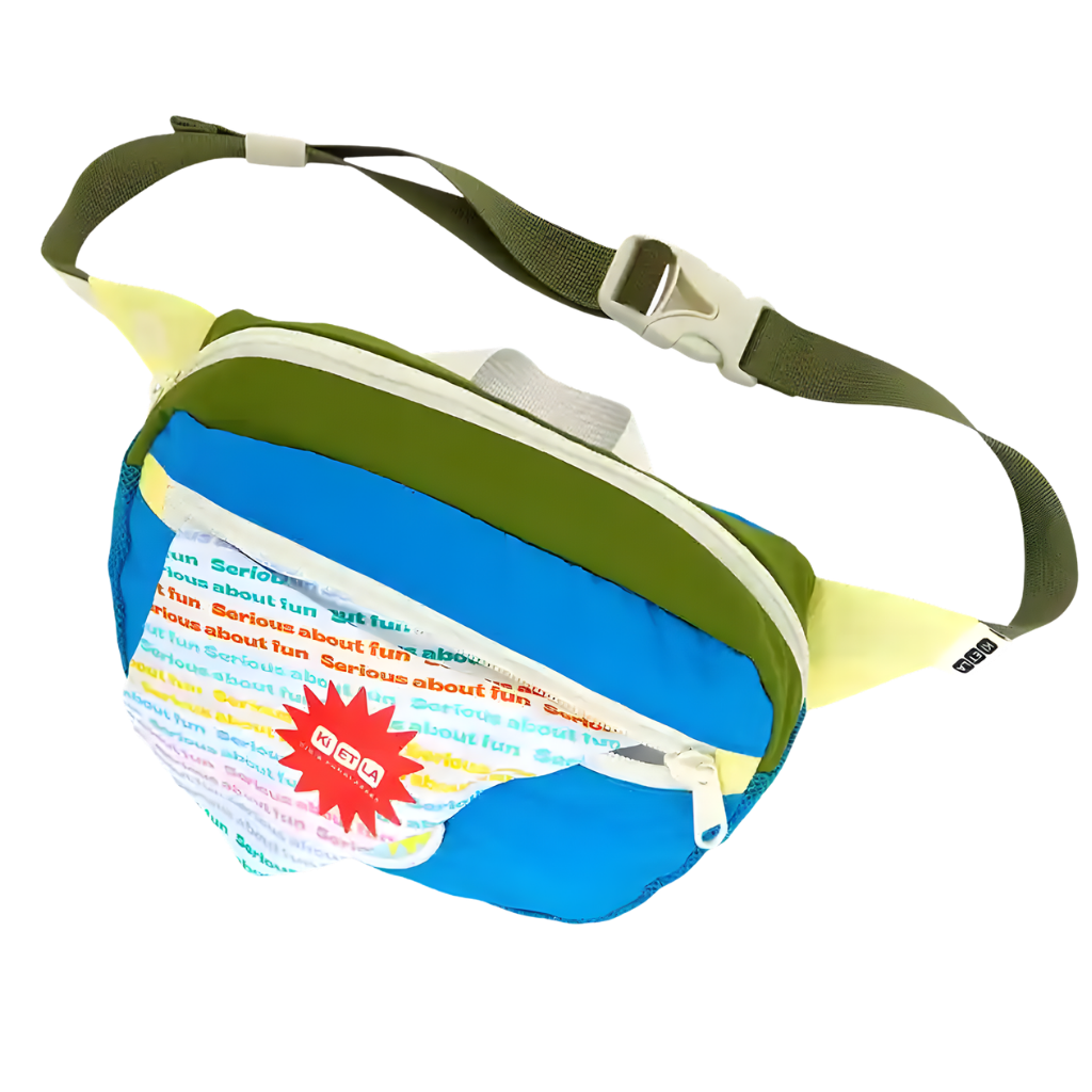 Kietla Çocuk Fanny Pack Çanta Khaki Blue