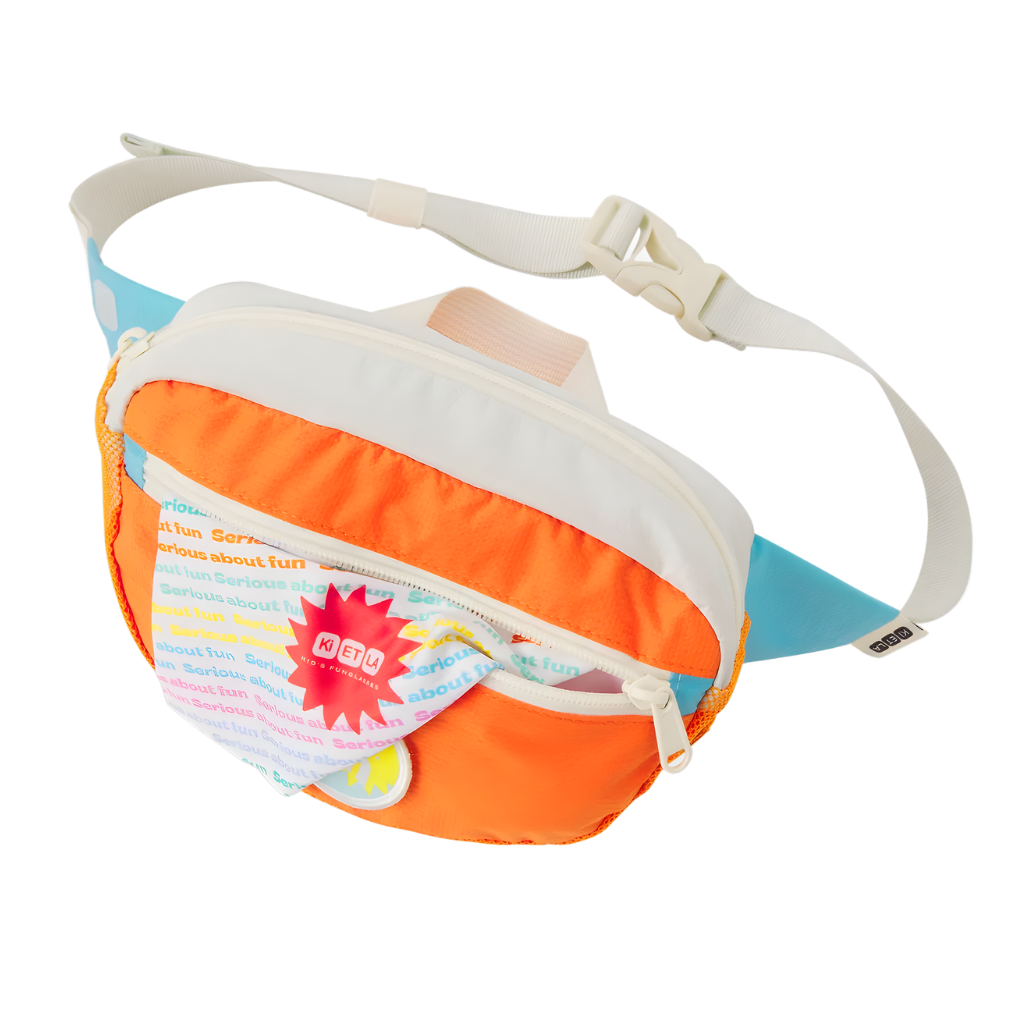 Kietla Çocuk Fanny Pack Çanta Orange Green Tea