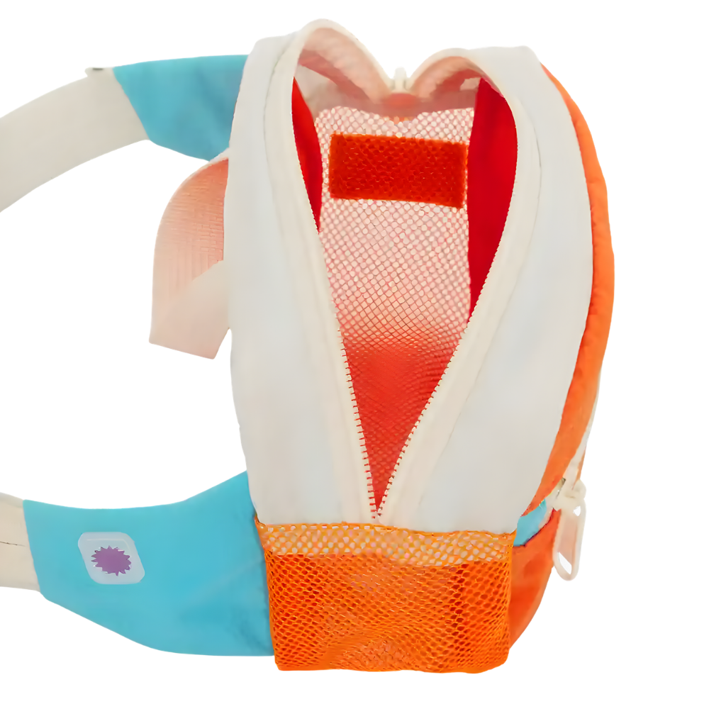 Kietla Çocuk Fanny Pack Çanta Orange Green Tea