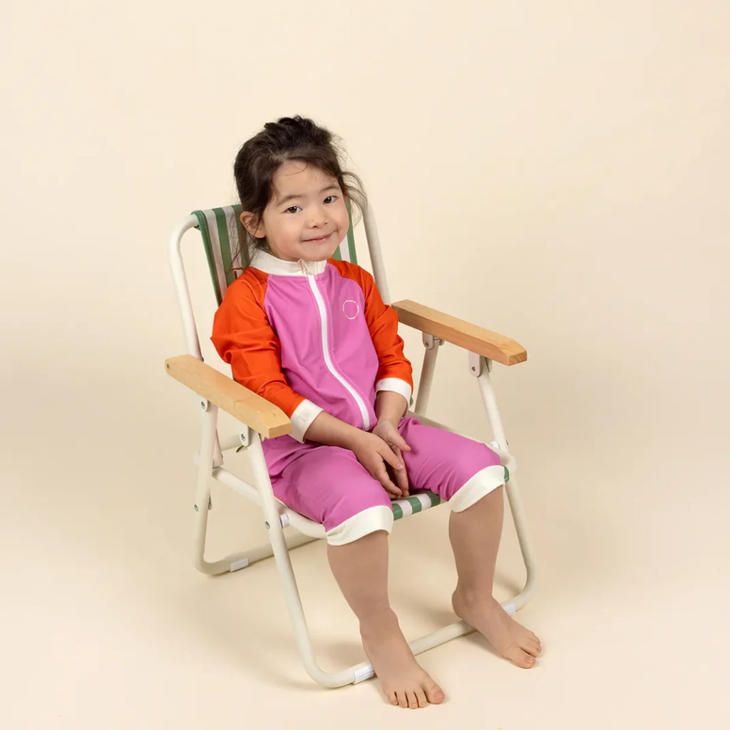 Kietla Bebekler için UV Korumalı Şortlu Mayo Pink Red