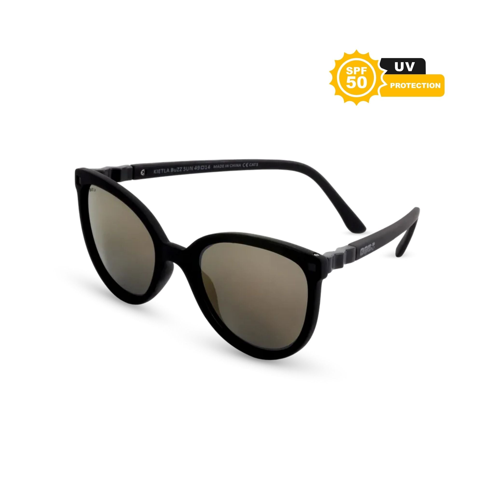 Kietla Buzz Güneş Gözlüğü 4-6 Yaş Black