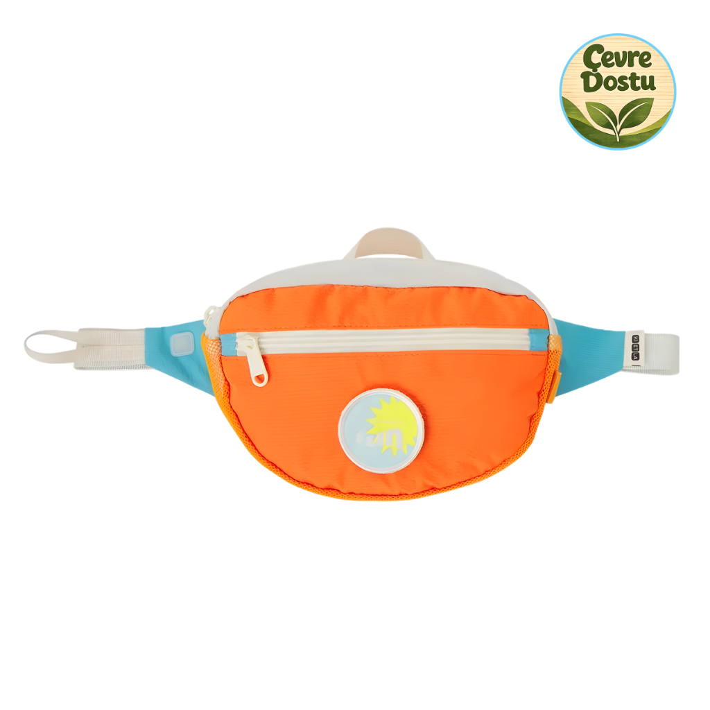 Kietla Çocuk Fanny Pack Çanta Orange Green Tea