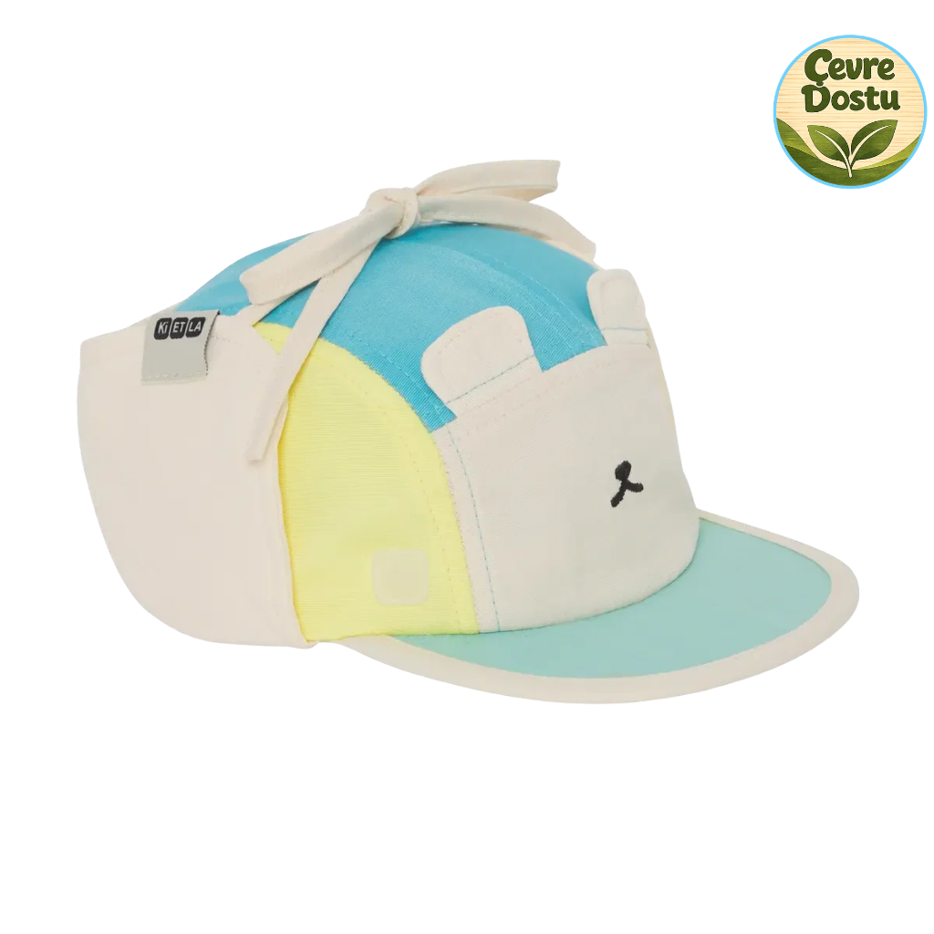Kietla Fun Ourson UV Korumalı Camper Siperlikli Şapka