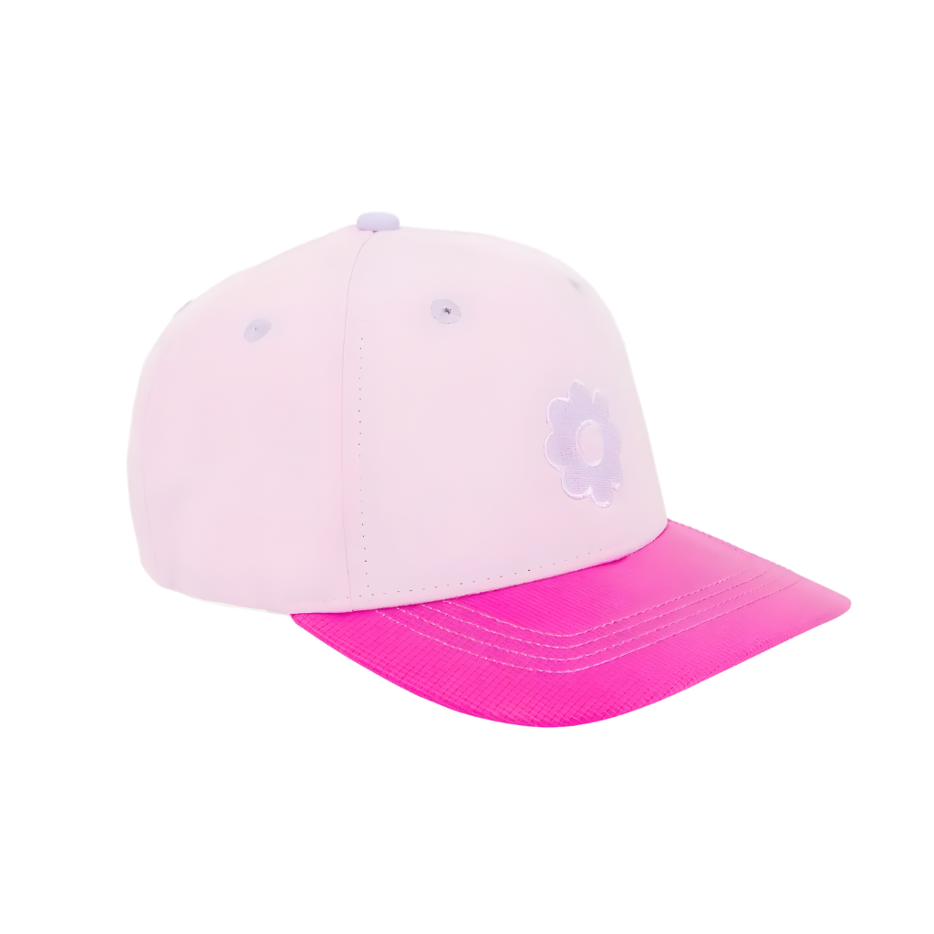 Kietla Iconik UV Korumalı Baseball Şapka Pink Flower
