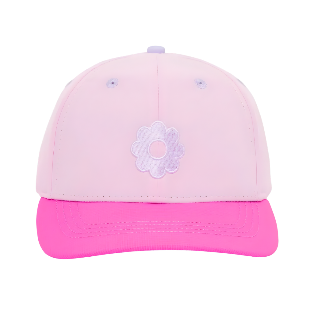 Kietla Iconik UV Korumalı Baseball Şapka Pink Flower