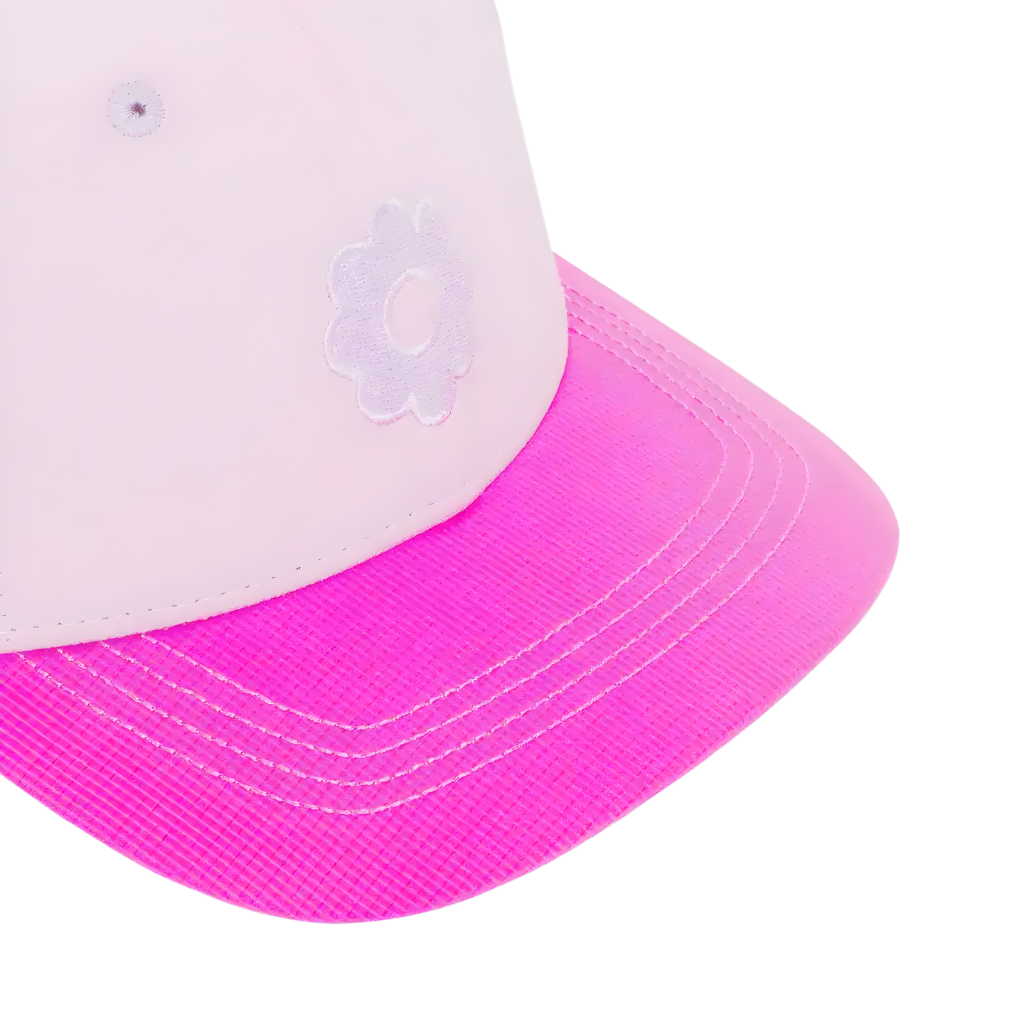 Kietla Iconik UV Korumalı Baseball Şapka Pink Flower