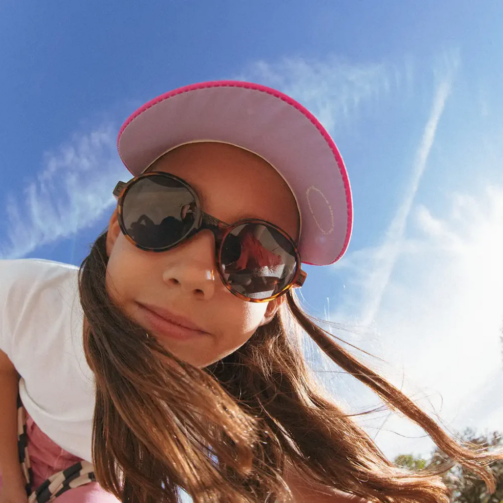 Kietla Iconik UV Korumalı Baseball Şapka Pink Flower