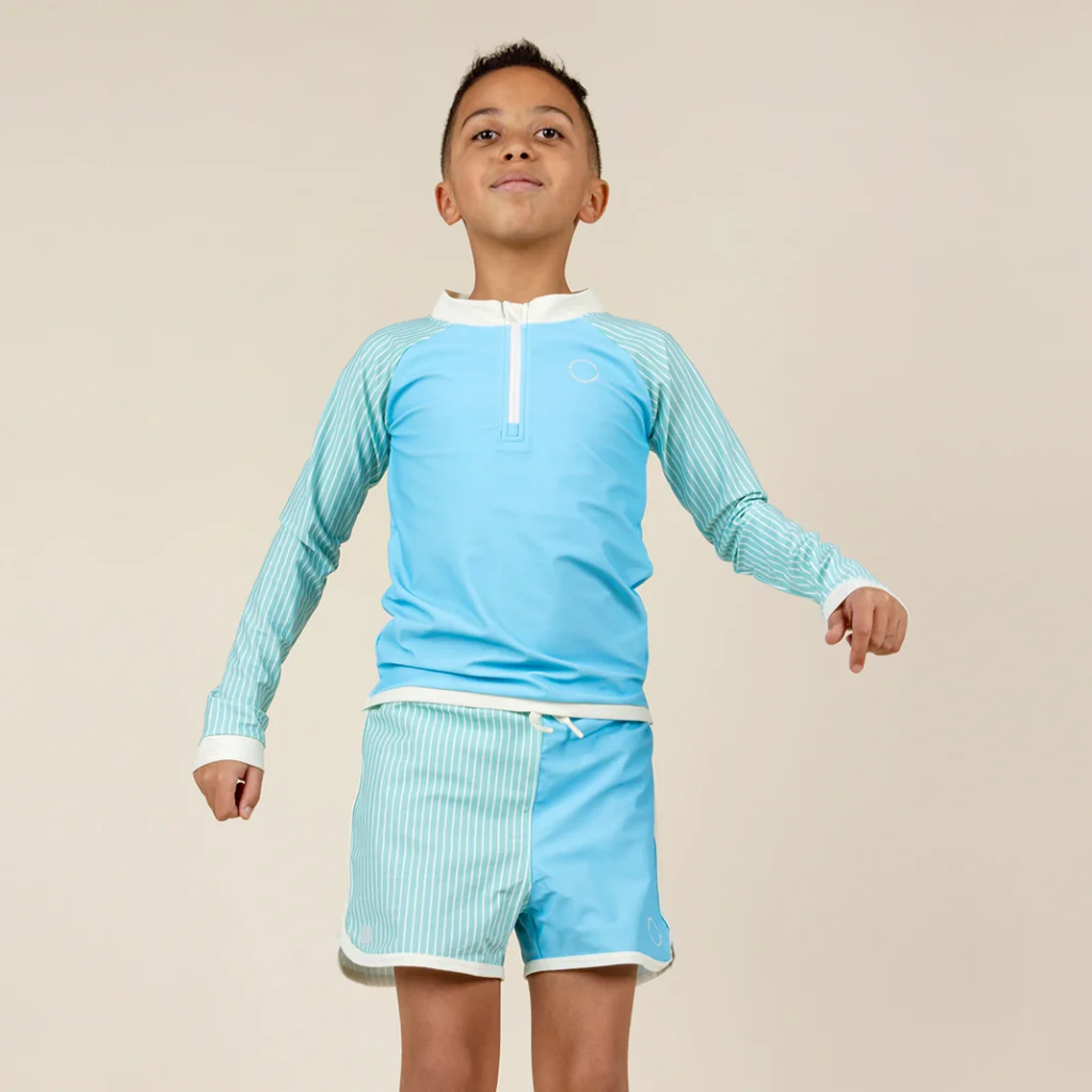 Kietla UV Korumalı Uzun Kollu Tişört Mayo Blue Striped
