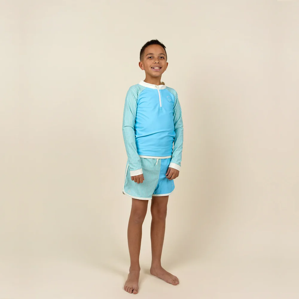 Kietla UV Korumalı Uzun Kollu Tişört Mayo Blue Striped