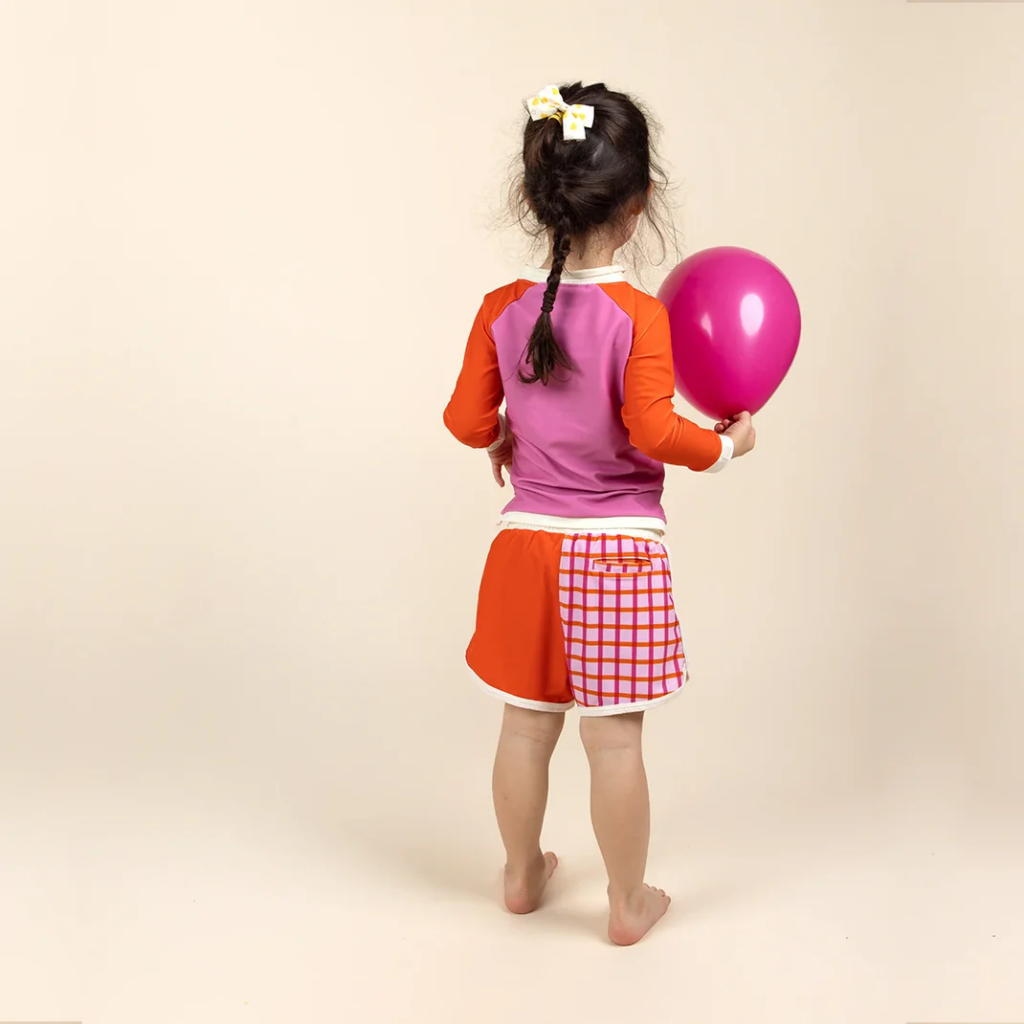 Kietla UV Korumalı Uzun Kollu Tişört Mayo Pink Red