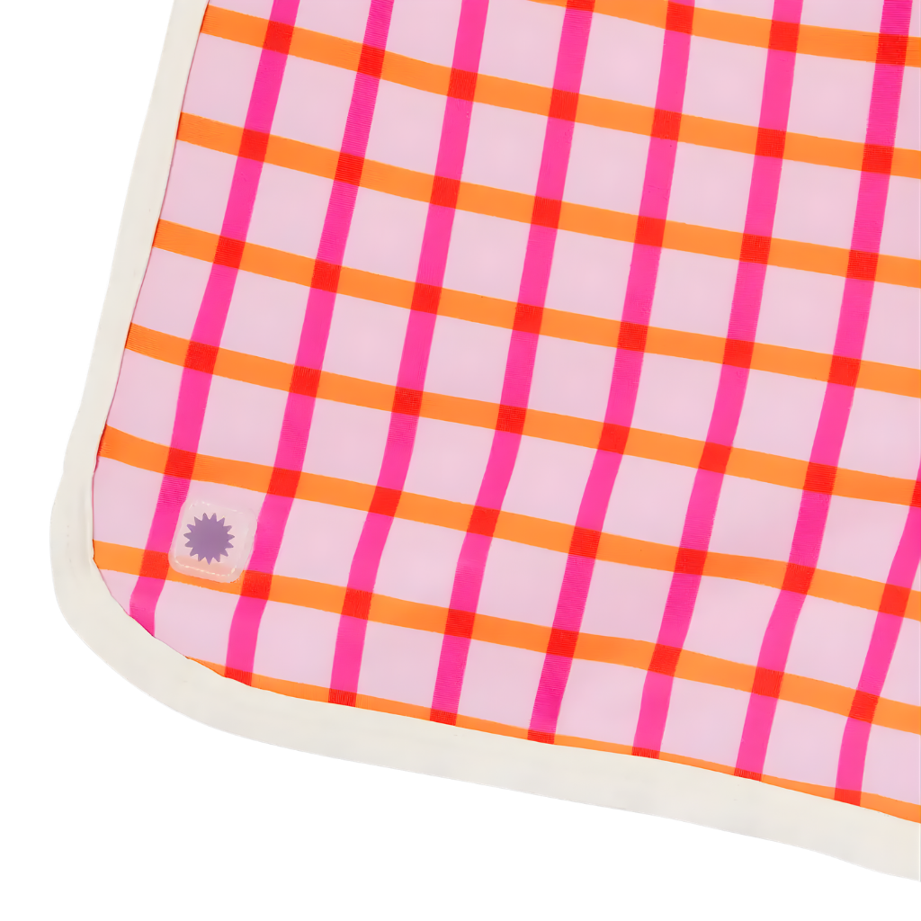 Kietla UV Korumalı Yüzme Şortu Tartan Red